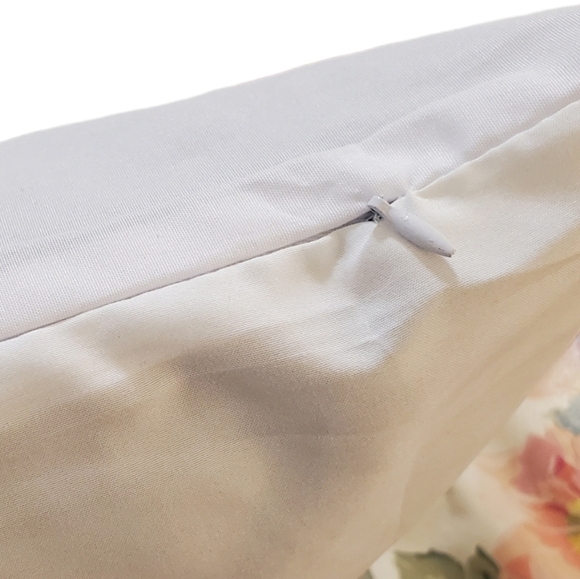 18" square "All You Need is Love" double sided graphic accent satin pillow cover - Picture 2 of 3